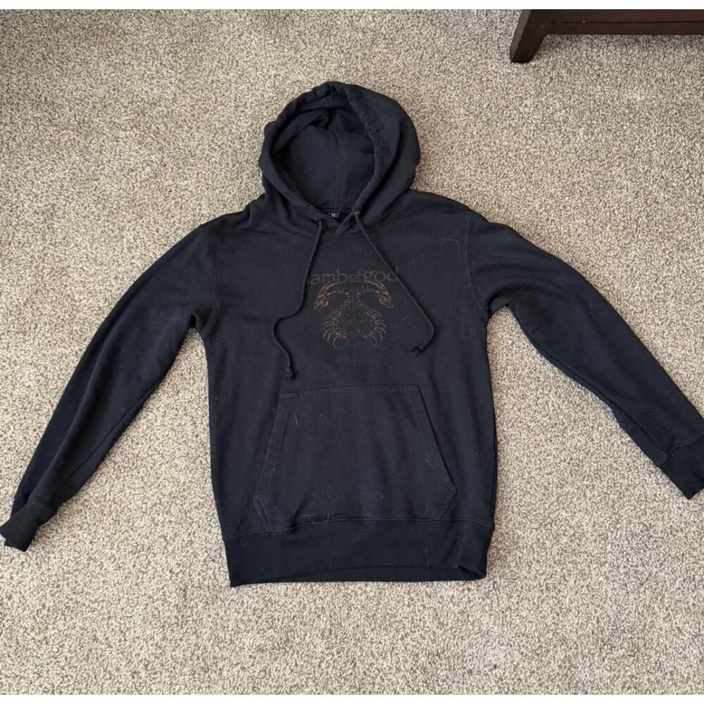 Lamb of God X Small Black Hoodie Heavy Metal Band Merch
